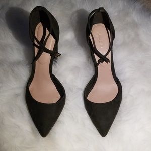 ALDO Dark Olive Green heels